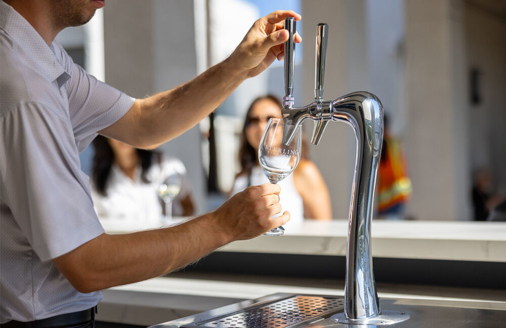 Sterling Sauvignon Blanc keg program